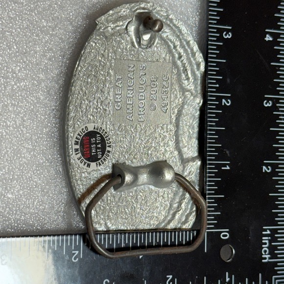 Great American Products 2008 Playing‎ Cards Poker Ace Belt Buckle - Picture 14 of 16